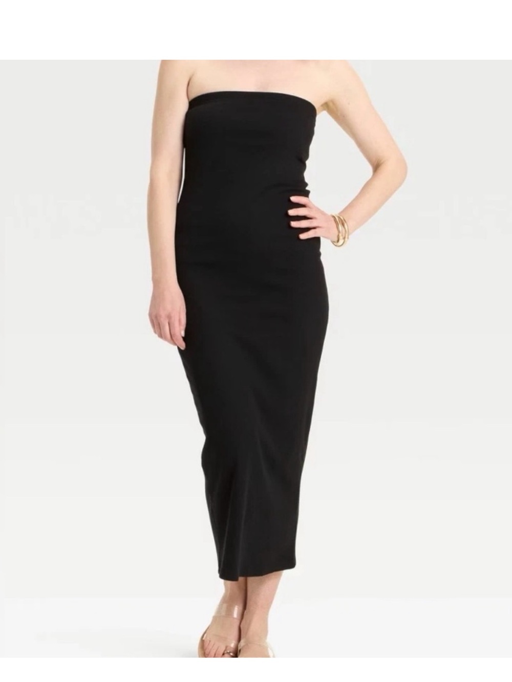 A New Day // Ribbed Midi Dress